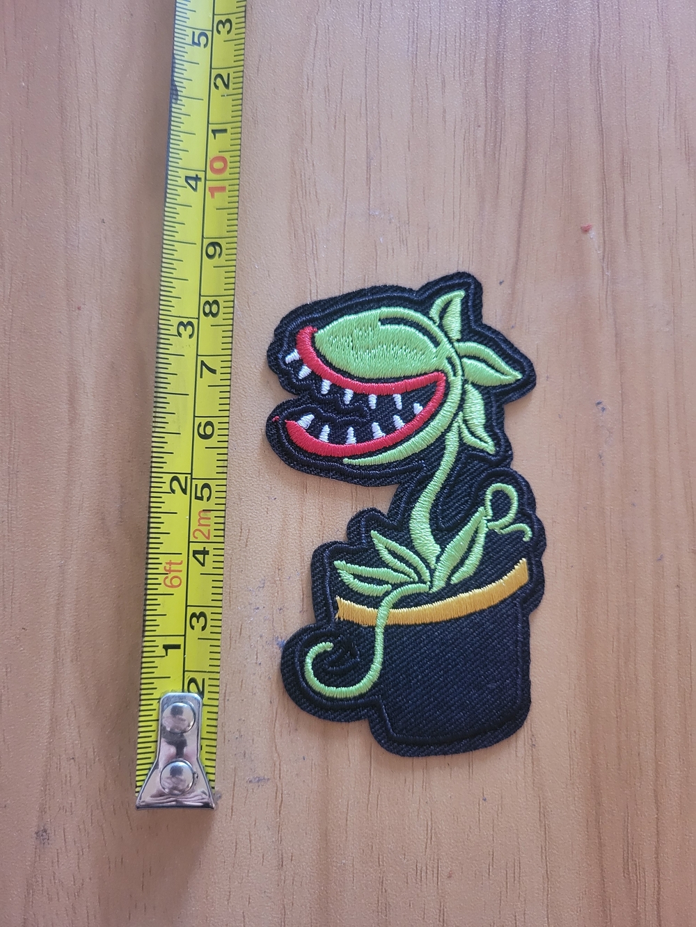 🎃BUY 2 GET 1 FREE🎃Green Carnivorous Plant Embroidered Patch